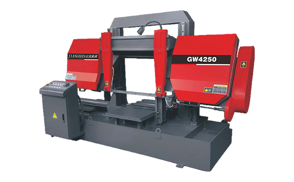 鹤城GW4250双柱龙门卧式带锯床