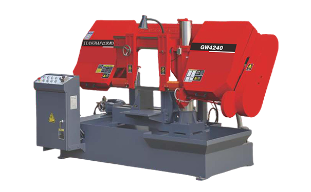 鹤城GW4240双柱卧式带锯床